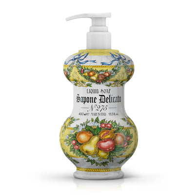 <b>Sapone delicato mani & viso 400 mL</b></br>N.° 275 ARBORETUM</br><i>Gli Albarelli</i>