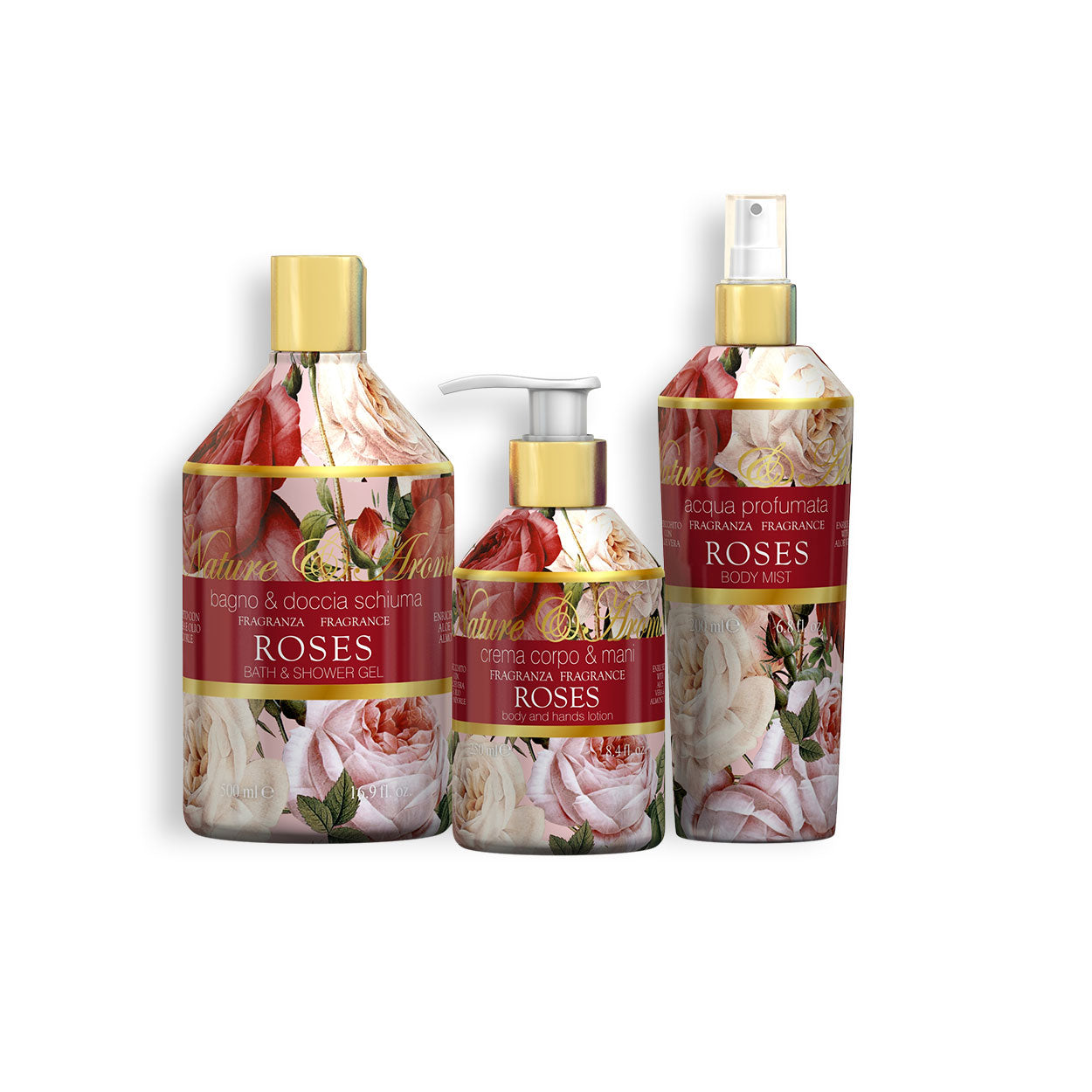 <b>Rose Elegance Bundle</b><br>Nature & Arome<br><i>Roses Line</i>