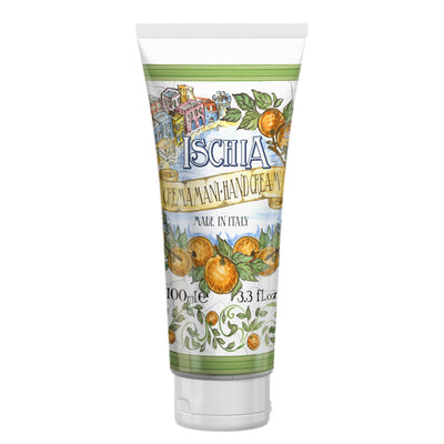 <b>Crema de manos no grasa de 100 mL</b></br><i>Línea Ischia</i>