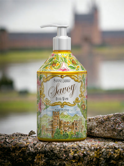 <b>jabón líquido para manos de 500 mL</b></br><i>Línea Savoy</i>