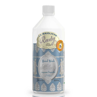 <b>Recambio de jabón líquido para manos de 1000 mL</b></br>limón dulce y ciruela</br><i>linea Milano</i>