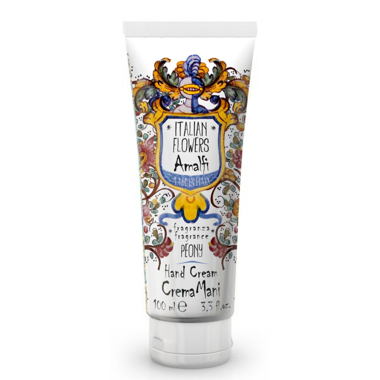 <b>Non-greasy, hydrating hand cream 100 mL</b></br>black fig and white rose</br><i>Amalfi range</i>