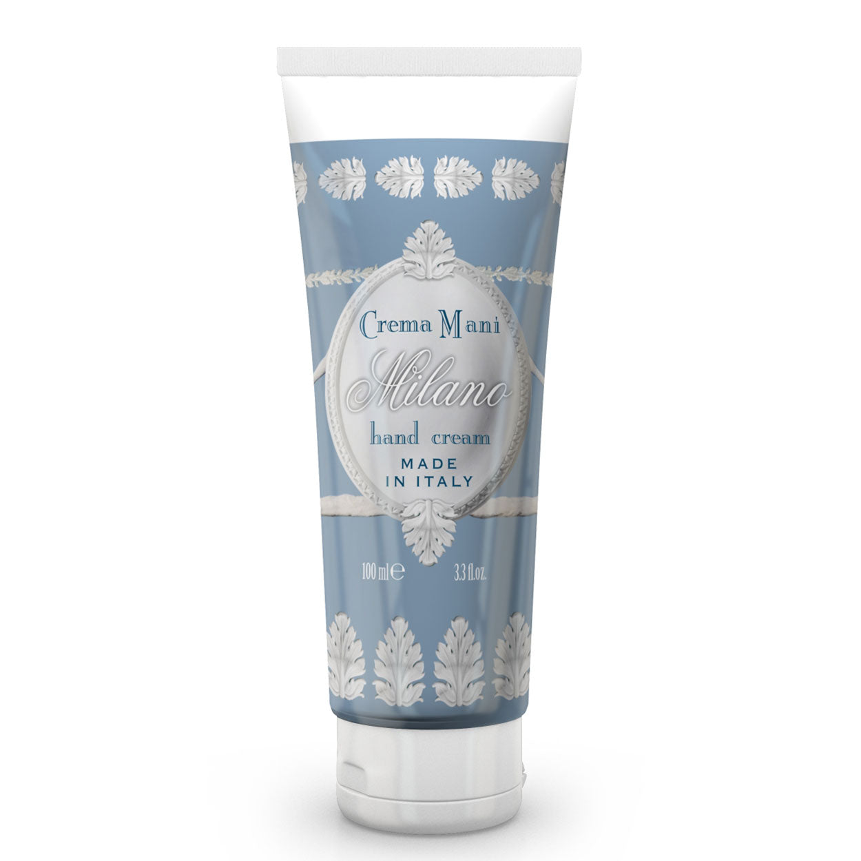 <b>100ml de crema de manos no grasa</b></br>limón dulce y ciruela</br><i>linea milan</i>