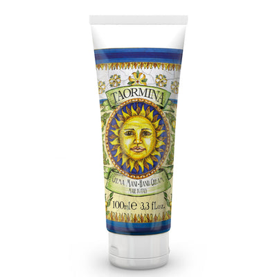 <b>100 ml de crema de manos</b></br>pera y vainilla</br><i>Línea Taormina</i>