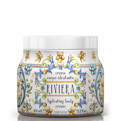 <p><b>Moisturizing Body Cream 450 mL</b><br />
jarmine and vanilla<br />
<i>Riviera range</i></p>
