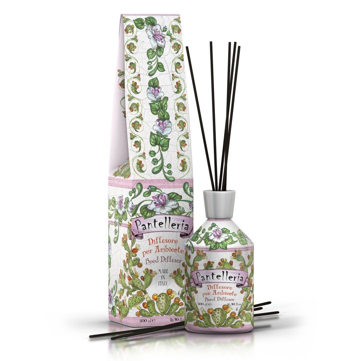 <b>Room diffuser with sticks 500 mL</b><br /><i>Pantelleria range</i>