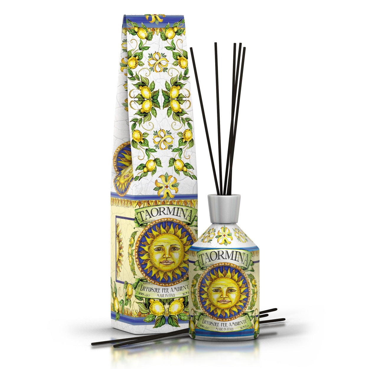 <b>Room diffuser with sticks 500 mL</b><br /><i>Taormina range</i>