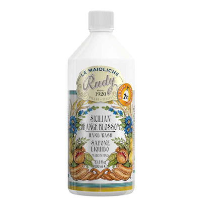 <b>Manida jabon liquido recambio 1000 mL</b></br><i>Línea de azahar siciliano</i>