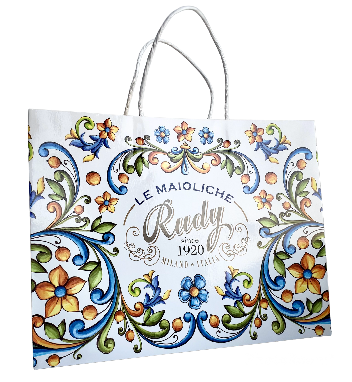 <b>Large gift bag</b><br>Maioliche<br><i>W 30+D 8+H 23</i>